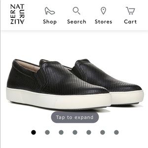 Naturalizer Marianne Slip On Sneakers - Black NIB